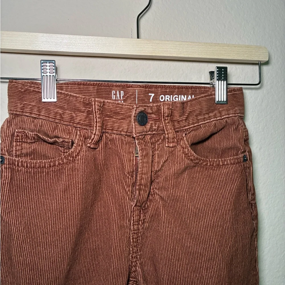 Gap Kids 7 Boys Original Sable brown Corduroy Pants